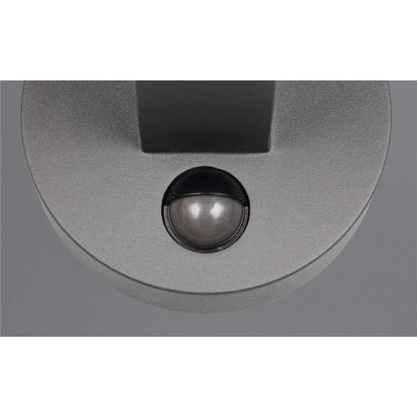 Luminária de parede externa LED MACKENZIE com sensor de movimento 8W 800lm, 3000K IP44