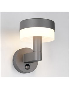 Aplique LED de pared MACKENZIE para exterior, con sensor de movimiento 8W 800lm, 3000K IP44 2
