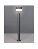 Poste LED de suelo MACKENZIE 95cm alto, aluminio fundido acabado antracita 8W 800lm, 3000K IP44