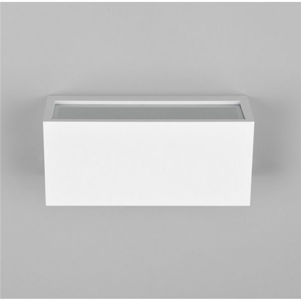 Aplique de pared MAYENNE alargado, luz arriba y abajo, bombilla excl. 2x E14 max. 10W IP44 Blanco