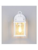 Aplique estilo farollilo MIRANDE para exterior, bombilla excl. 1x E27 max. 40W IP23 Blanco