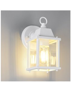 Aplique estilo farollilo MIRANDE para exterior, bombilla excl. 1x E27 max. 40W IP23 Blanco 2