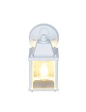 Applique d'extérieur style lanterne MIRANDE, ampoule exclue. 1x E27 max. 40W IP23 Blanc