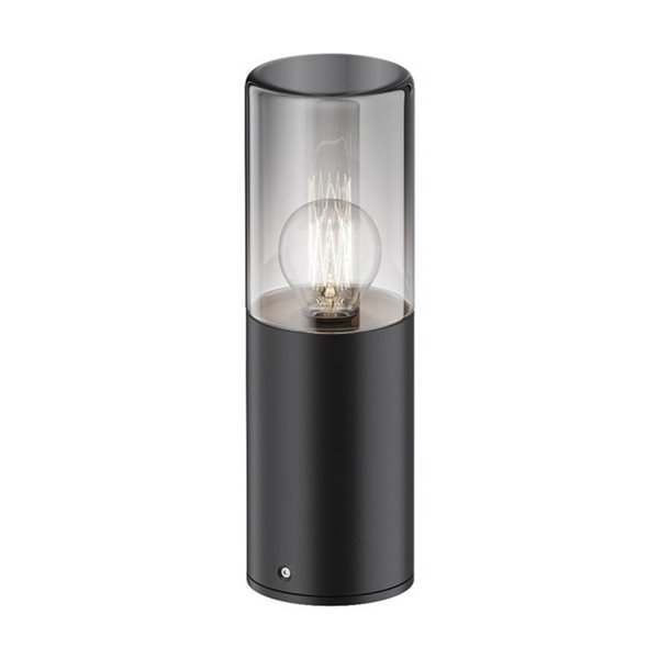Baliza de superficie para suelo AMAS aluminio y vidrio bombilla excl. 1xE27 max.60W IP54 Antracita