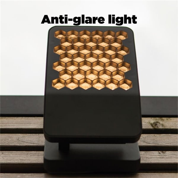 Aplique rectangular LED de aluminio con forma de panal ATLANTIS, 13,7W 2200Lm/2350Lm - 3000K/4000K 