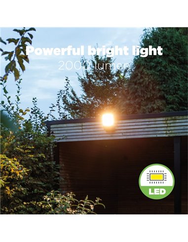 Applique LED rectangulaire en aluminium forme nid d'abeille ATLANTIS, 13,7W 2200Lm/2350Lm - 3000K/4000K