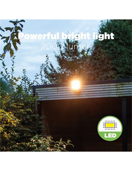 Aplique rectangular LED de aluminio con forma de panal ATLANTIS, 13,7W 2200Lm/2350Lm - 3000K/4000K 