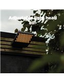 Aplique LED de aluminio en forma de panal ATLANTIS, potente 24W 3850Lm/3950Lm - 3000K/4000K 