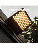 Aplique LED de aluminio en forma de panal ATLANTIS, potente 24W 3850Lm/3950Lm - 3000K/4000K 