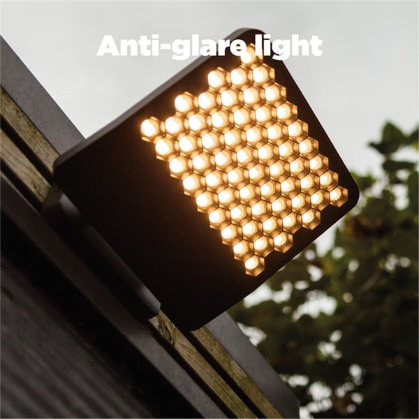 Aplique LED de aluminio en forma de panal ATLANTIS, potente 24W 3850Lm/3950Lm - 3000K/4000K 