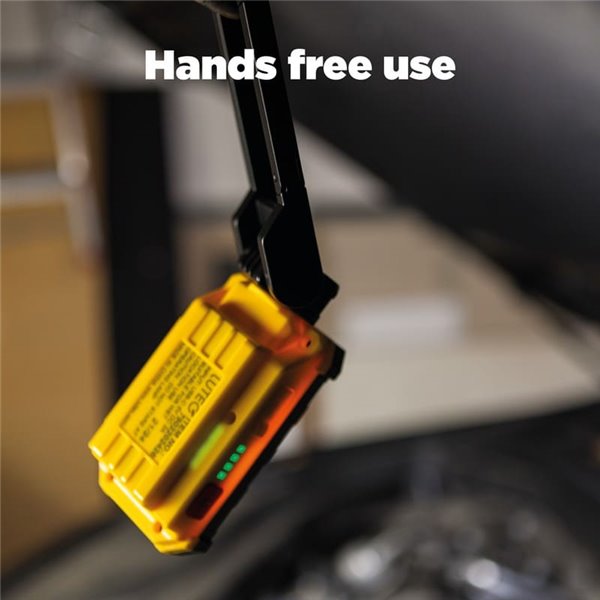 Proyector LED de trabajo para exteriores PENI, carga USB-C, magnético y gancho, 4000K, 2W 500Lm