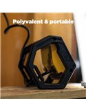 Luz LED de trabajo potente para exterior EPTA, luz brillante 5000K con cable de 1,5m, 24W 2900Lm