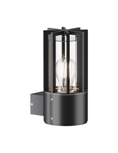 Aplique para exterior BARREL aluminio y plástico, bombilla excl.1xE27 max.15W IP54 Antracita