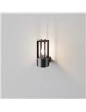 Aplique para exterior BARREL aluminio y plástico, bombilla excl.1xE27 max.15W IP54 Antracita