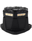 Rotativo LED ambar atornillado MICRO BRIGHT 12V Ámbar IP67 | SAE J845 Class 3, ECE R10, IP67 Ø 7,5Cm