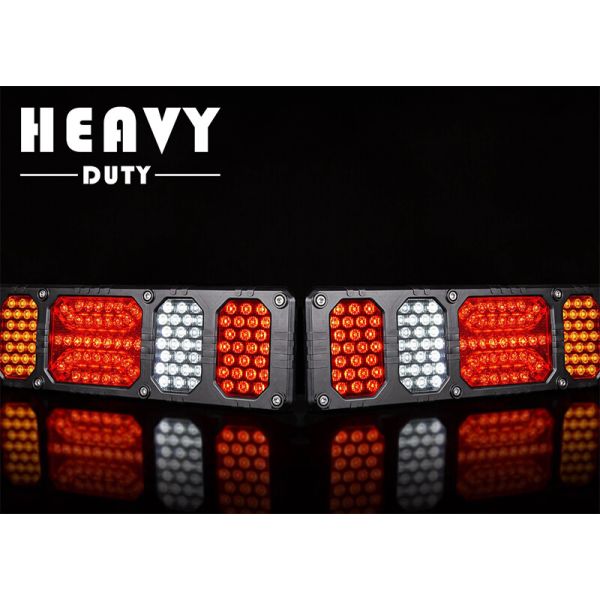 Luz Combinada Trasera LED HEAVY DUTY Resistente a Impactos 24V IP68 con conector 7 Pin Horpol