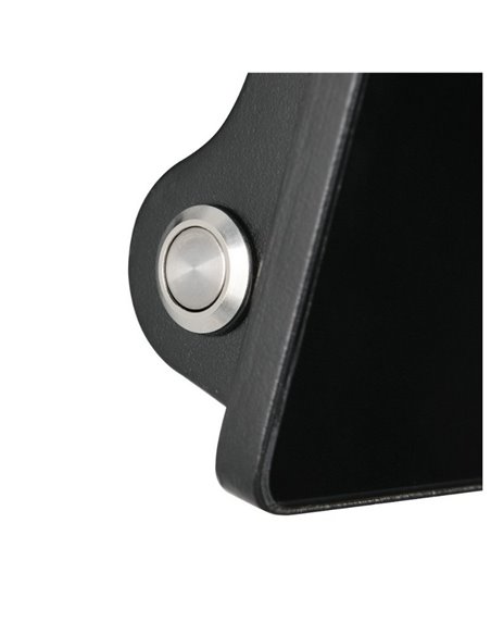 Aplique LED carga solar MOURA  2150lm, 20x17cm con sensor de movimiento y regulable 12W IP54