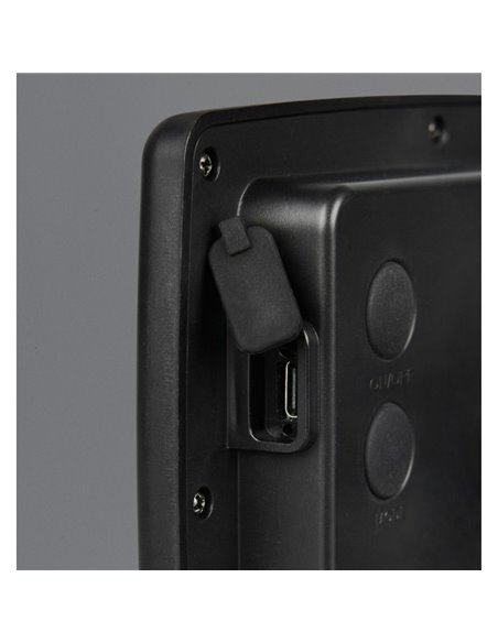 Kit de 3 piquetas LED carga solar y batería USB OBIDOS sensor de oscuridad y regulable 5W 3x 35lm, 4000K IP44