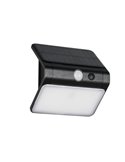 Aplique LED de pared con carga solar OLINDA sensor de oscuridad e interruptor integrado  2,5W 1x 250lm, 4000K IP44