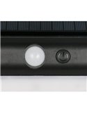 Aplique LED de pared con carga solar OLINDA sensor de oscuridad e interruptor integrado  2,5W 1x 250lm, 4000K IP44