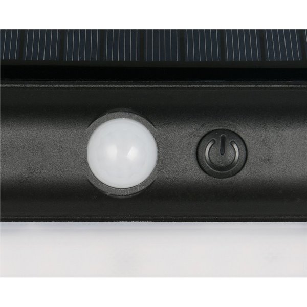 Aplique LED de pared con carga solar OLINDA sensor de oscuridad e interruptor integrado  2,5W 1x 250lm, 4000K IP44