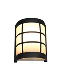 Aplique de pared SINTRA rejilla decorativa bombilla excl. 1x E27 max. 25W IP44