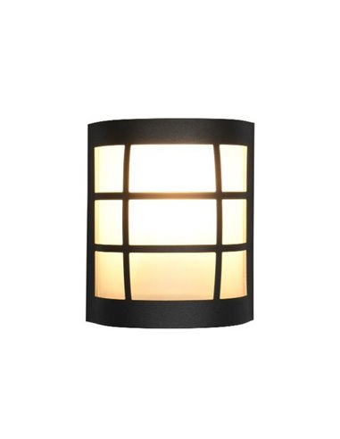 Aplique de pared SINTRA rejilla decorativa bombilla excl. 1x E27 max. 25W IP44
