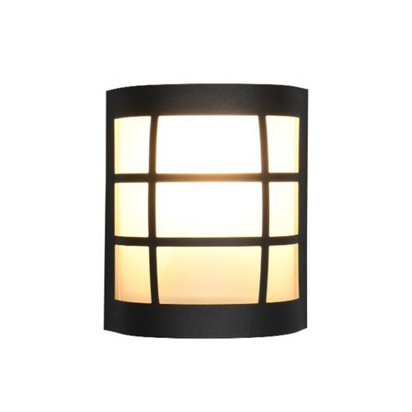 Aplique de pared SINTRA rejilla decorativa bombilla excl. 1x E27 max. 25W IP44