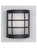 Aplique de pared SINTRA rejilla decorativa bombilla excl. 1x E27 max. 25W IP44