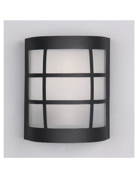 Aplique de pared SINTRA rejilla decorativa bombilla excl. 1x E27 max. 25W IP44