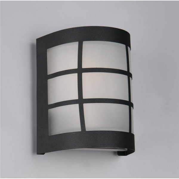 Aplique de pared SINTRA rejilla decorativa bombilla excl. 1x E27 max. 25W IP44