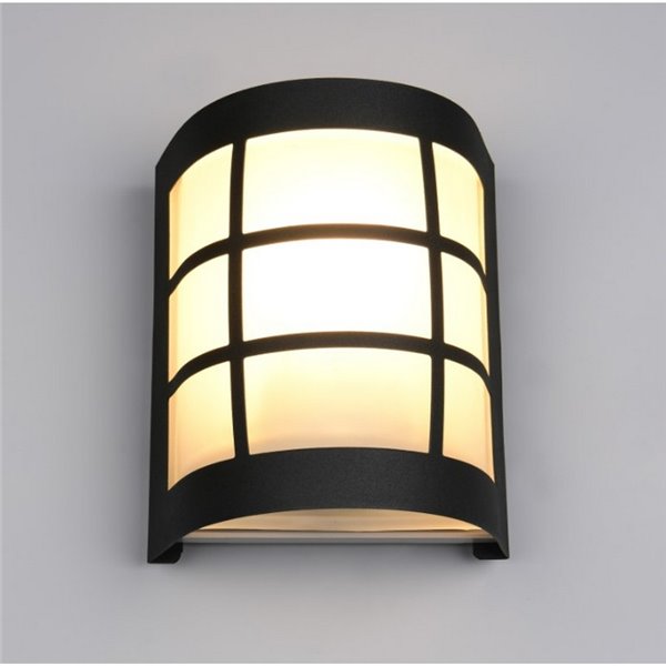 Aplique de pared SINTRA rejilla decorativa bombilla excl. 1x E27 max. 25W IP44