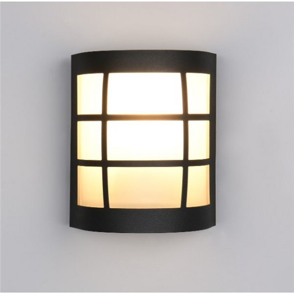 Aplique de pared SINTRA rejilla decorativa bombilla excl. 1x E27 max. 25W IP44