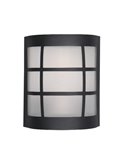 Aplique de pared SINTRA rejilla decorativa bombilla excl. 1x E27 max. 25W IP44