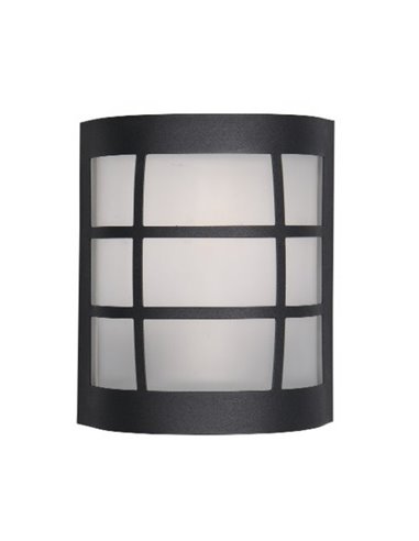 Aplique de pared SINTRA rejilla decorativa bombilla excl. 1x E27 max. 25W IP44