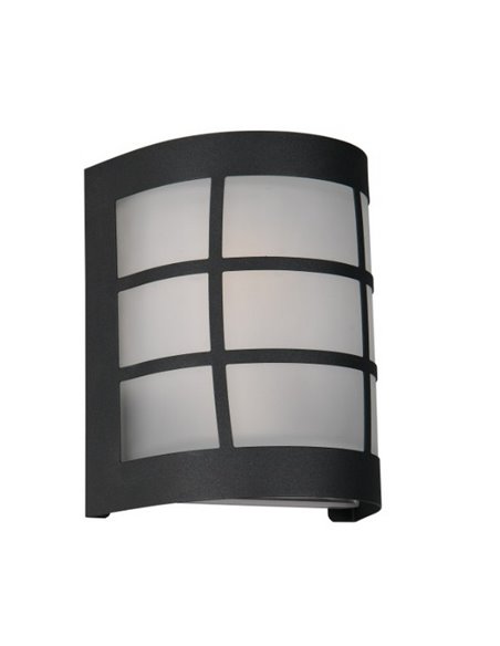 Aplique de pared SINTRA rejilla decorativa bombilla excl. 1x E27 max. 25W IP44