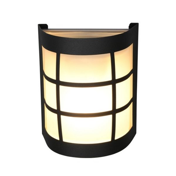 Aplique de pared SINTRA rejilla decorativa bombilla excl. 1x E27 max. 25W IP44