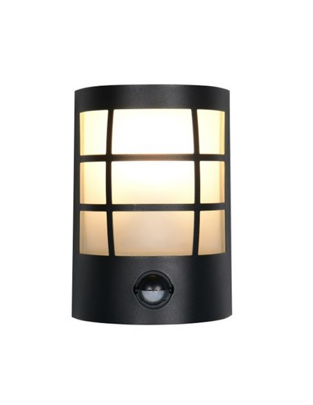 Luminária de parede SINTRA com sensor de movimento, lâmpada excl. 1x E27 máx. 25 W IP44