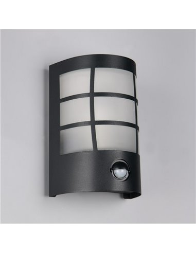 Luminária de parede SINTRA com sensor de movimento, lâmpada excl. 1x E27 máx. 25 W IP44