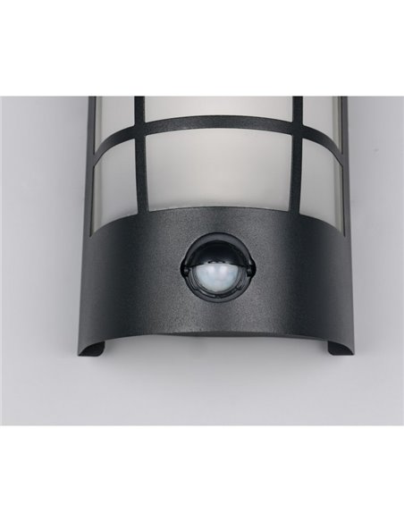 Aplique de pared SINTRA con sensor de movimiento, bombilla excl. 1x E27 max. 25W IP44