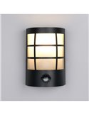 Aplique de pared SINTRA con sensor de movimiento, bombilla excl. 1x E27 max. 25W IP44