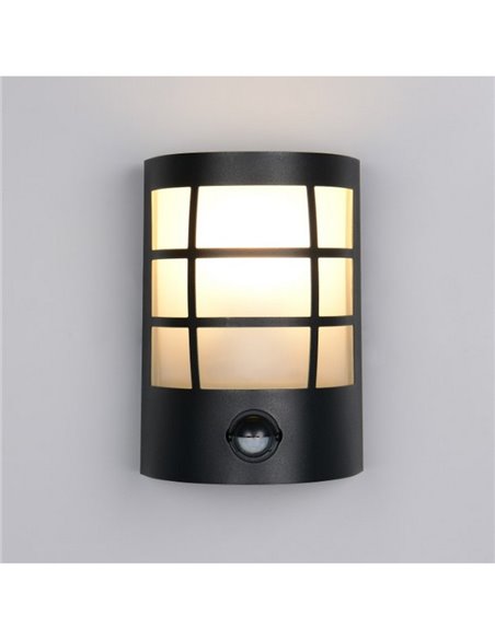 Applique SINTRA avec détecteur de mouvement, ampoule exclue. 1x E27 max. 25 W IP44