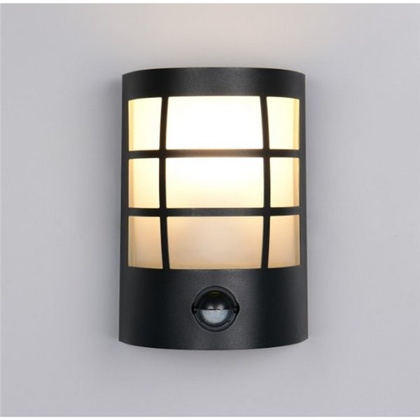 Aplique de pared SINTRA con sensor de movimiento, bombilla excl. 1x E27 max. 25W IP44