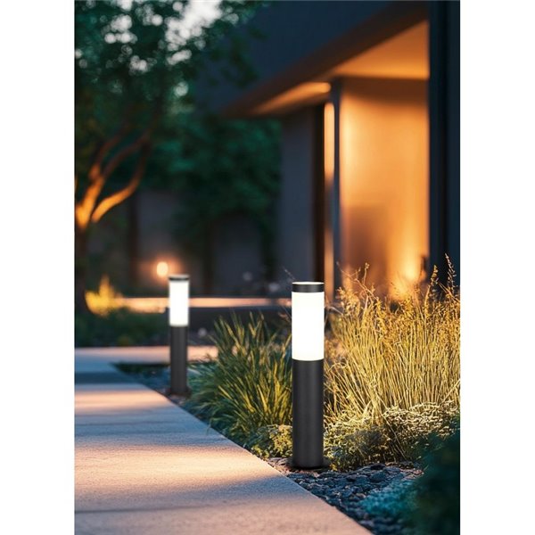 Baliza de suelo exterior TRIOTO 45cm bombilla excl. 1x E27 · max. 25W