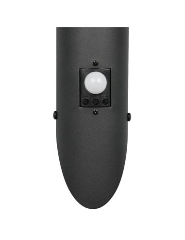 Aplique de pared exterior TRIOTO con sensor de movimiento bombilla excl. 1x E27 max. 25W IP44
