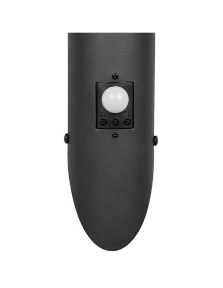 Applique d'extérieur TRIOTO avec détecteur de mouvement, ampoule exclue. 1x E27 max. 25 W IP44