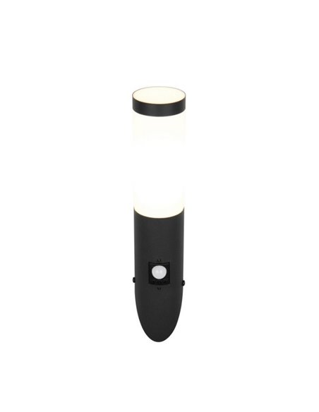 Aplique de pared exterior TRIOTO con sensor de movimiento bombilla excl. 1x E27 max. 25W IP44