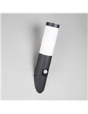 Aplique de pared exterior TRIOTO con sensor de movimiento bombilla excl. 1x E27 max. 25W IP44