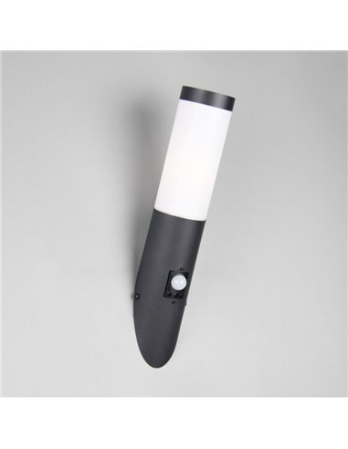 Aplique de pared exterior TRIOTO con sensor de movimiento bombilla excl. 1x E27 max. 25W IP44
