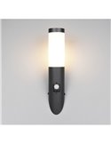 Aplique de pared exterior TRIOTO con sensor de movimiento bombilla excl. 1x E27 max. 25W IP44
